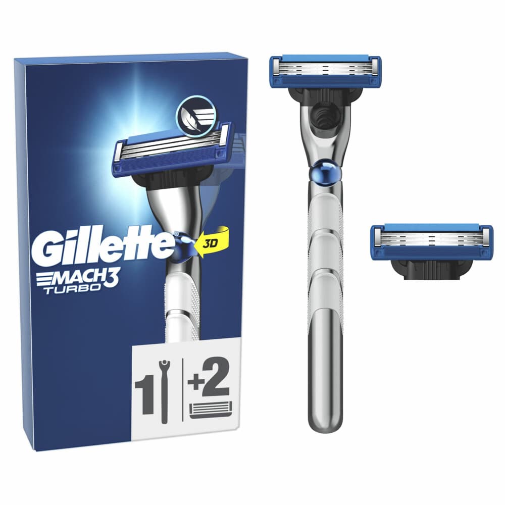 Gillette Scheermes Mach3 Turbo 1 set