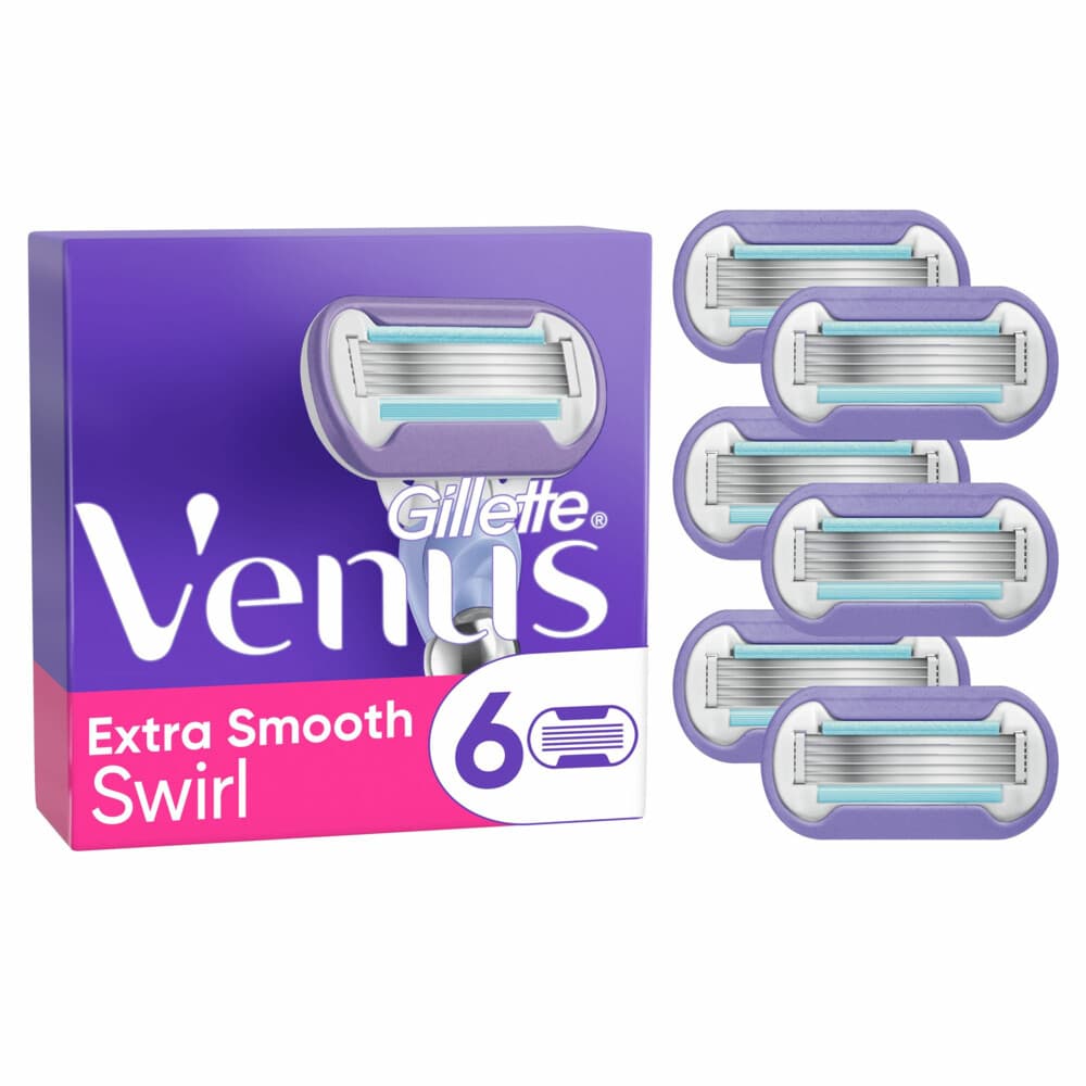 Gillette Venus Scheermesjes Extra Smooth Swirl 6 stuks