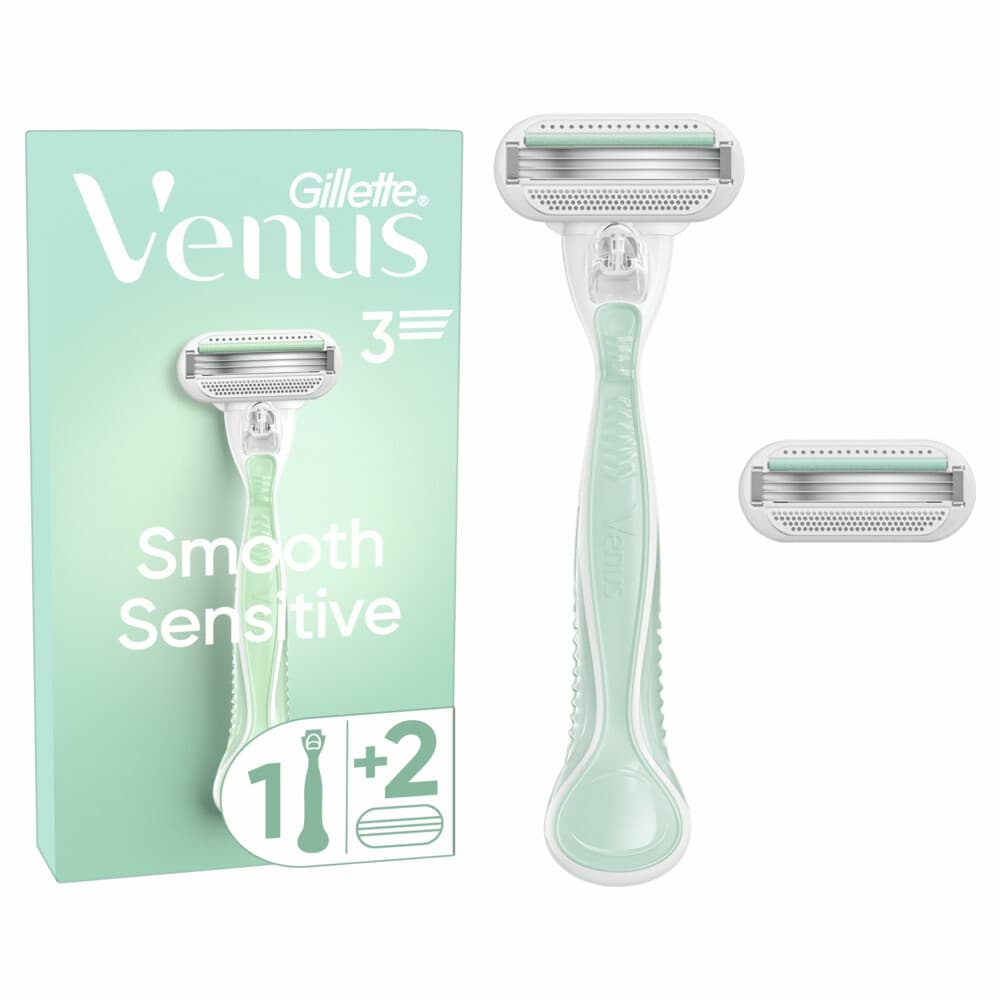 6x Gillette Venus Scheersysteem Smooth Sensitive 1 set
