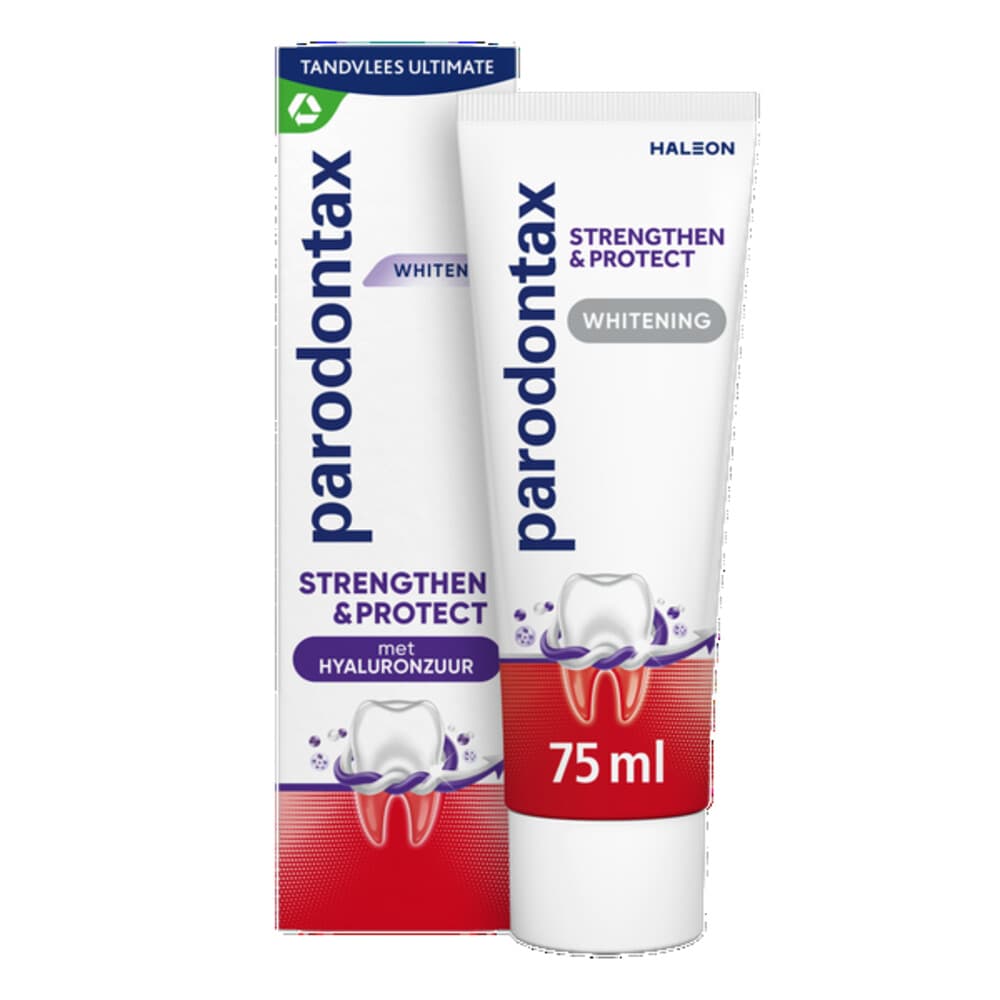 Parodontax Strenghten&Protect Tandpasta Whitening 75 ml