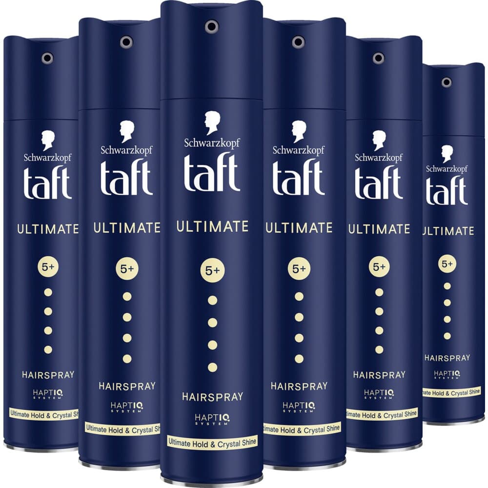 6x Taft Hairspray Ultimate 250 ml