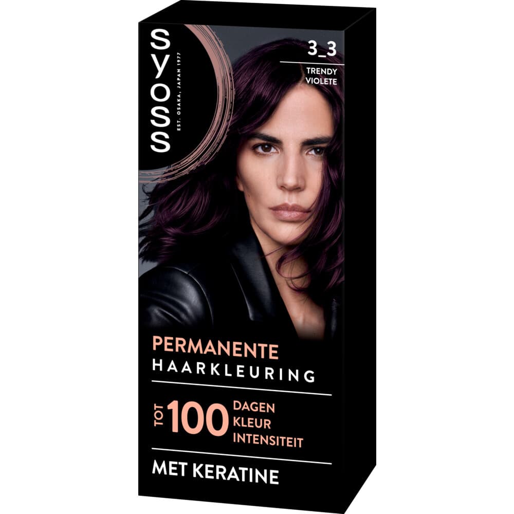 Syoss Baseline Haarverf 3-3 Trendy Violete