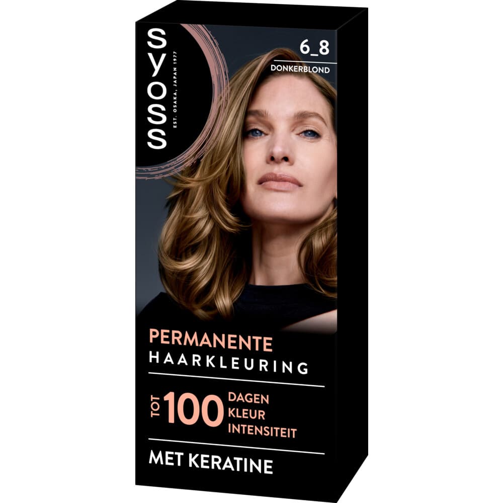 Syoss Baseline Haarverf 6-8 Donkerblond