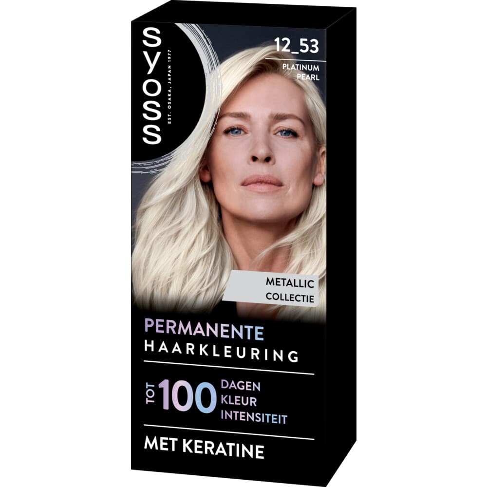 Syoss Baseline Haarverf 12-53 Platinum Pearl