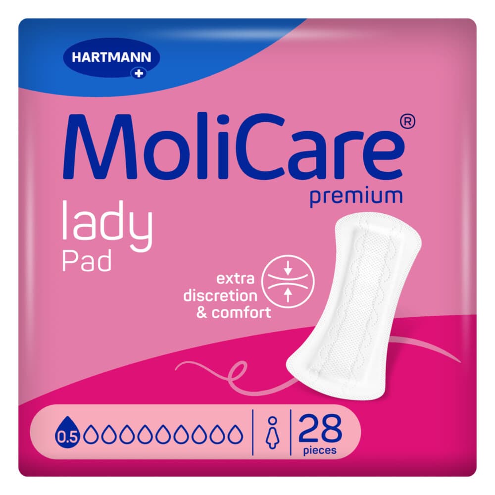 Molicare Premium Lady Pad 0,5 Druppels 70 ml Absorptie 28 stuks