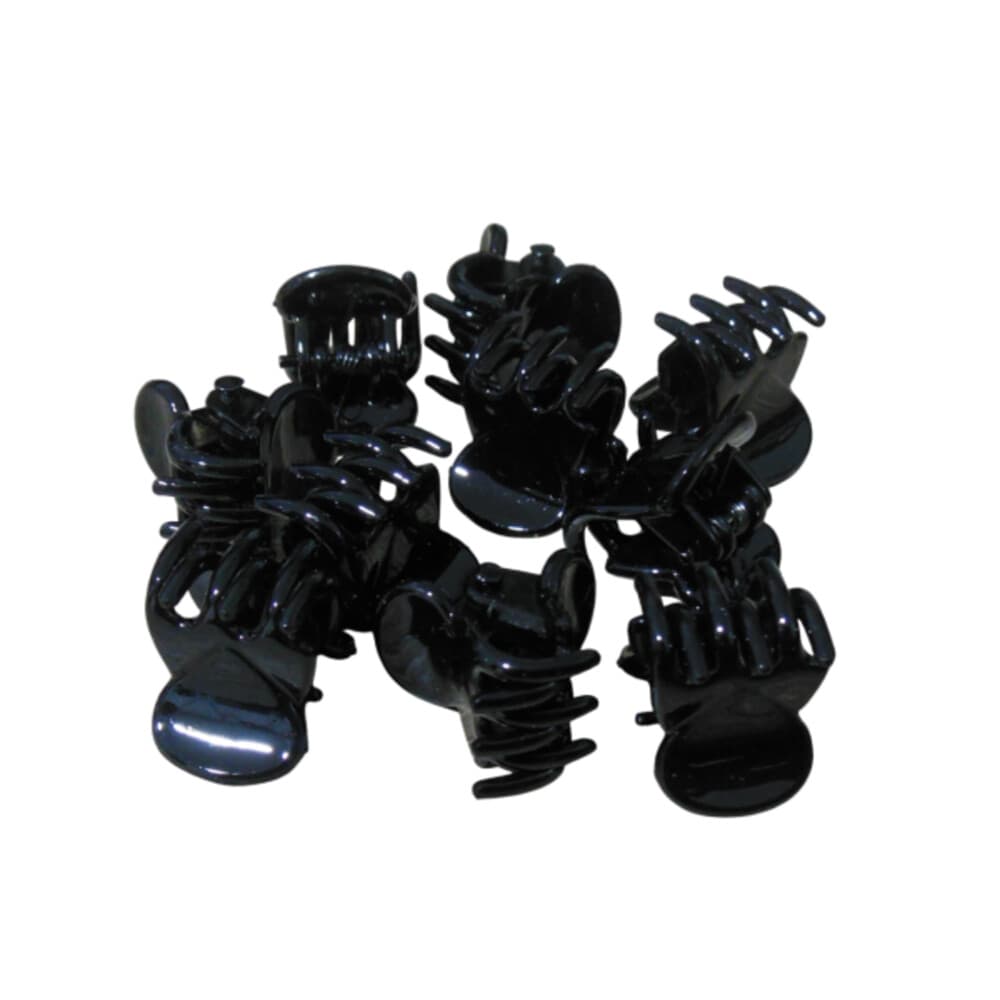 3x Hair Mode Haarklemmen Mini Zwart 10 stuks