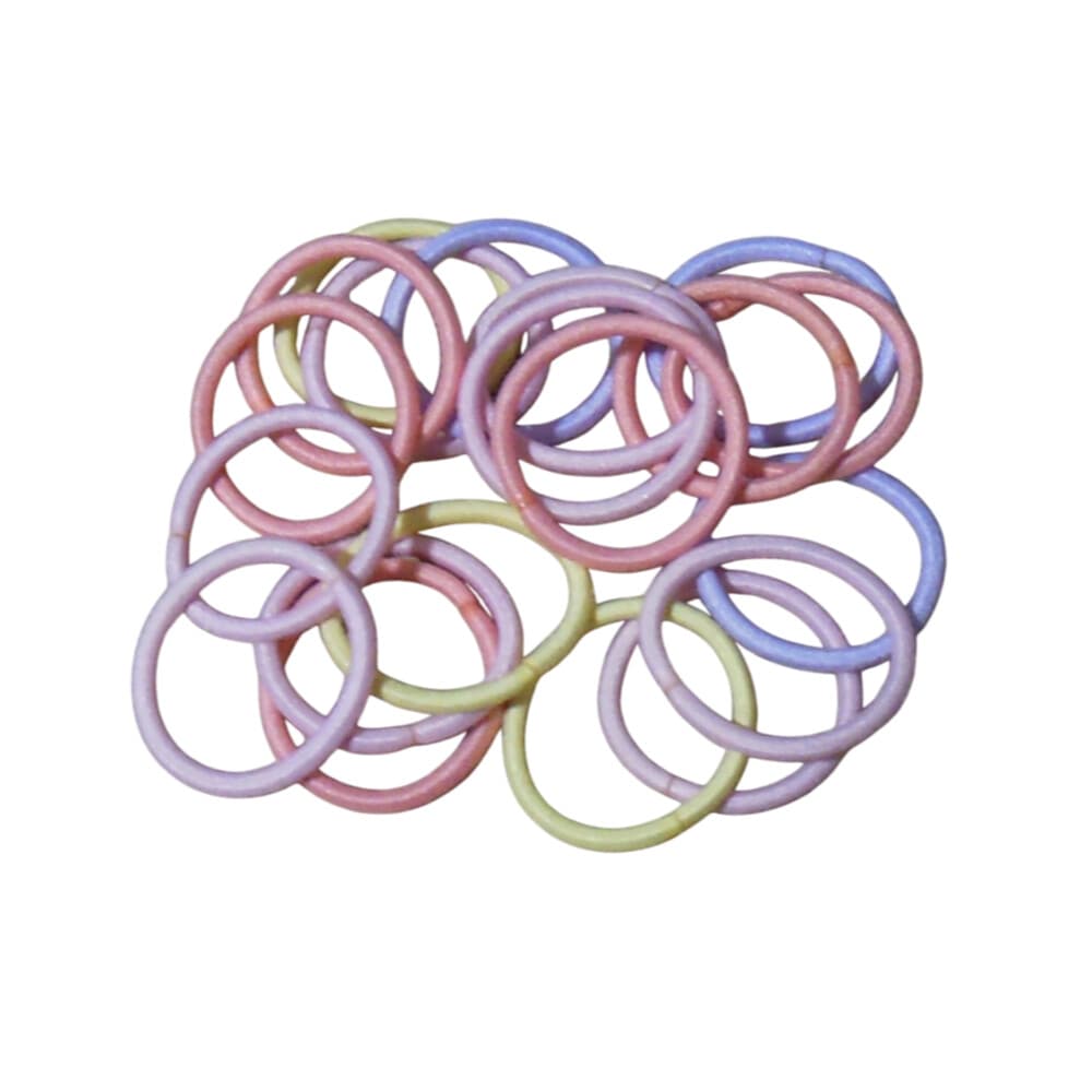 2x Hair Mode Endless Elastieken Kids Mini Pastel 20 stuks