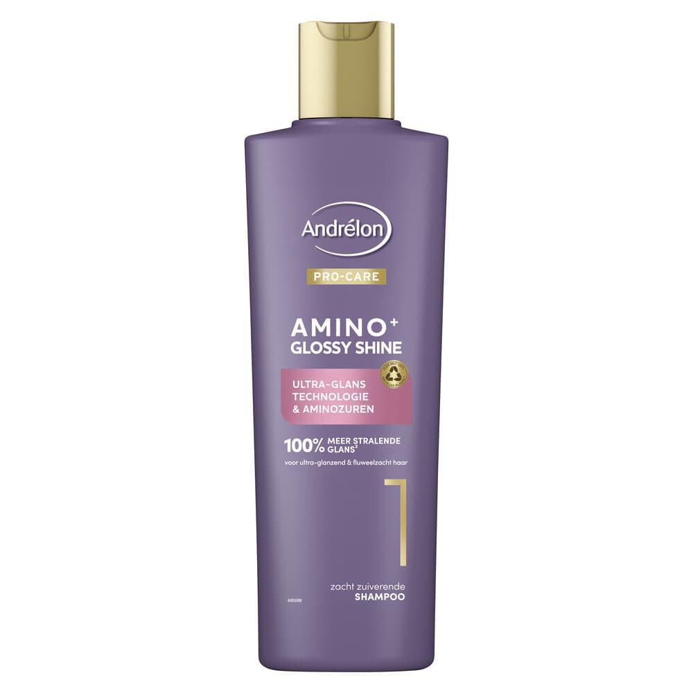 2+1 gratis: Andrélon Pro-Care Shampoo Amino+ Glossy Shine 250 ml