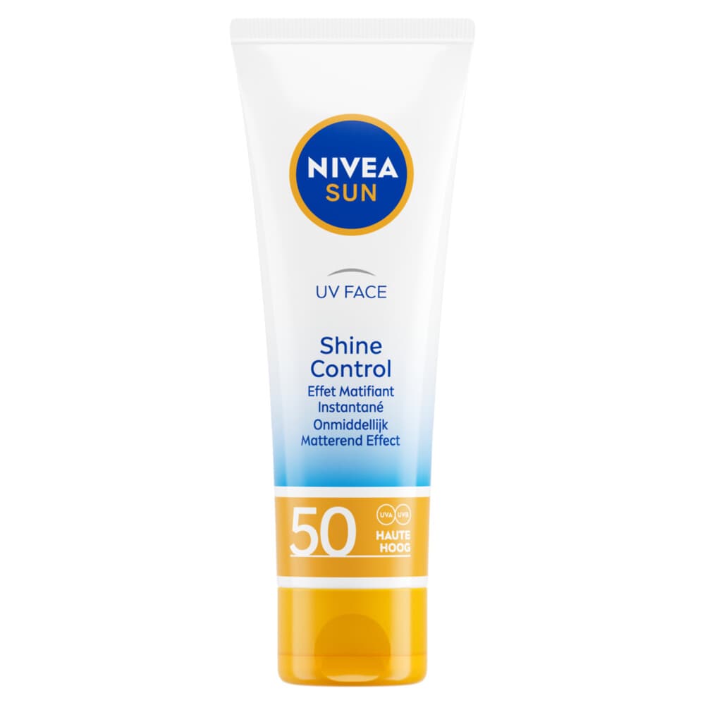 NIVEA Sun Shine Control Zonnecrème Gezicht SPF 50 50 ml