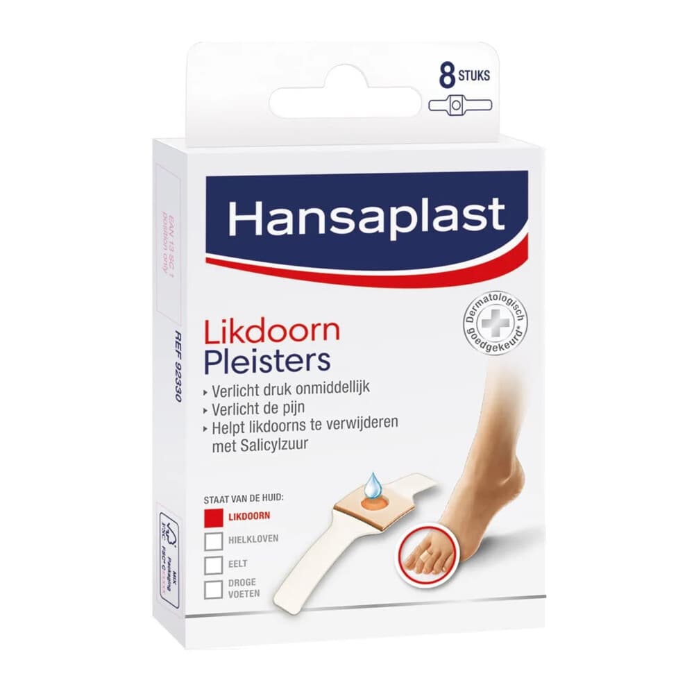 Hansaplast Likdoornpleisters 8 stuks