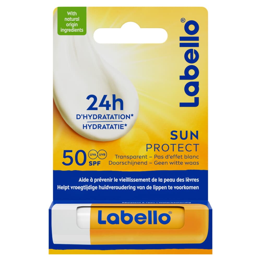6x Labello Lippenbalsem Blister Sun Protect SPF 50