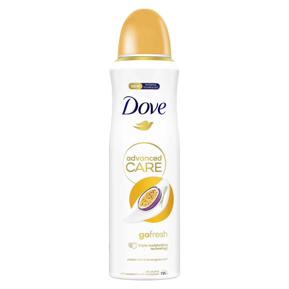 6x Dove Deodorant Go Fresh Passievrucht 200 ml