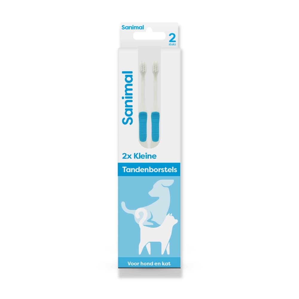 Sanimal Kleine Tandenborstel 2 stuks