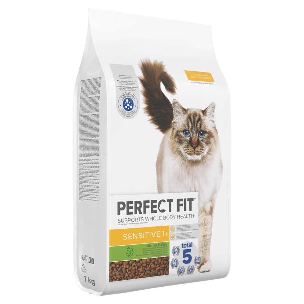 Perfect Fit Adult Sensitive Kattenvoer Kalkoen 7 kg