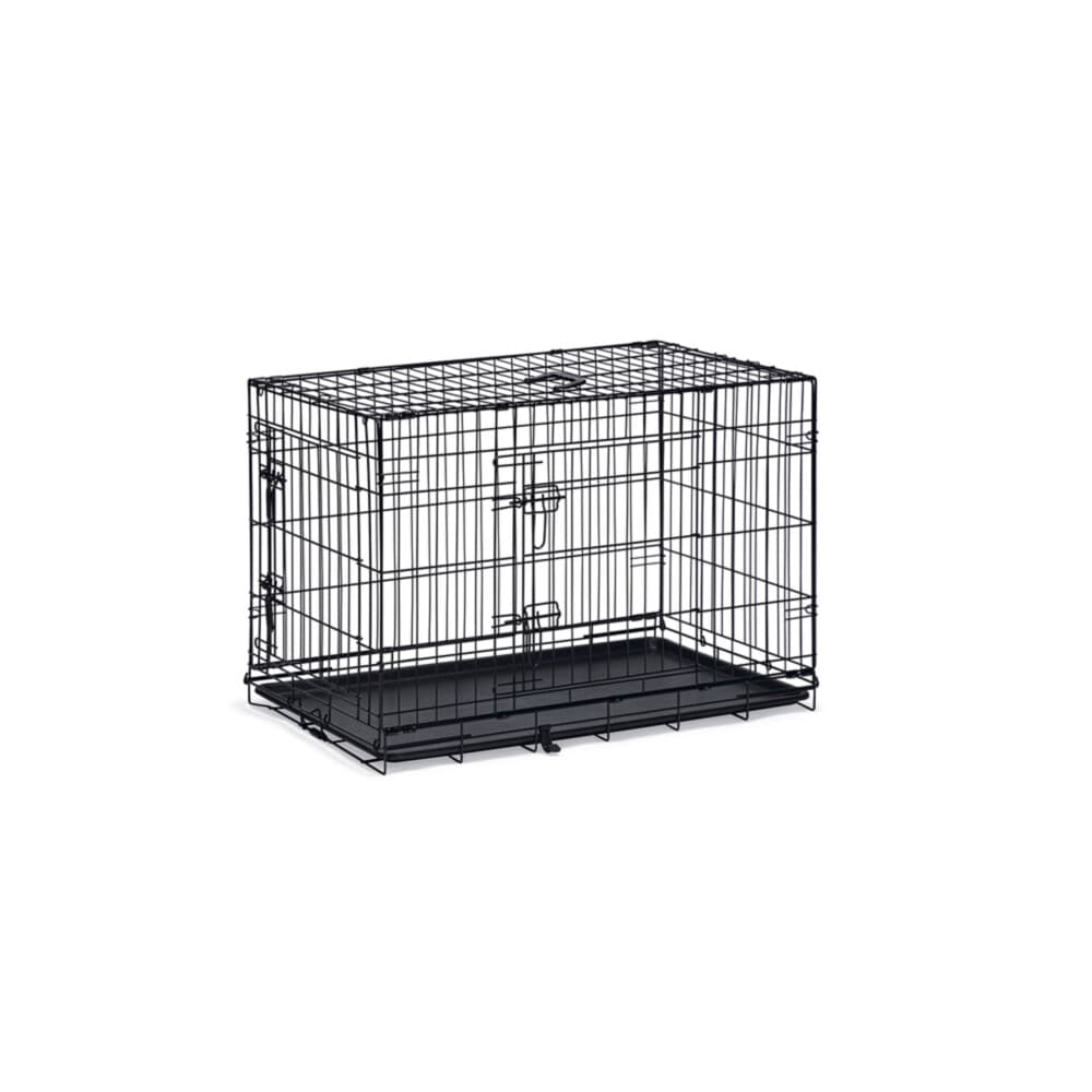 Beeztees Hondenbench Zwart 2 Deurs L 91 cm