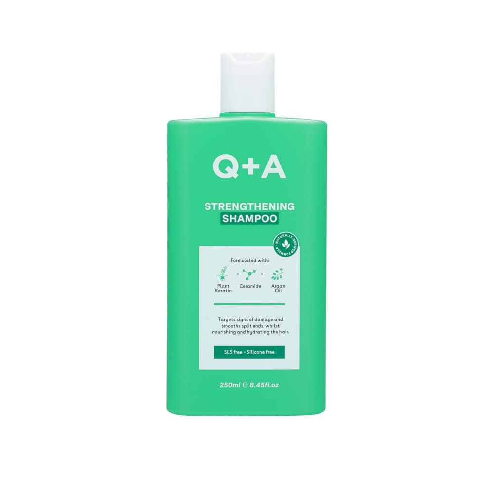2e halve prijs: Q+A Strengthening Shampoo 250 ml