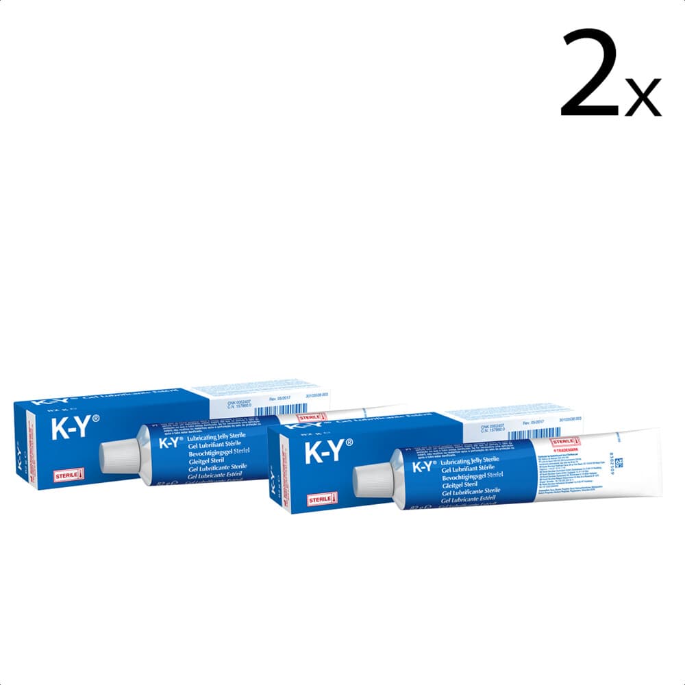2x K-Y Glijmiddel 82 gr