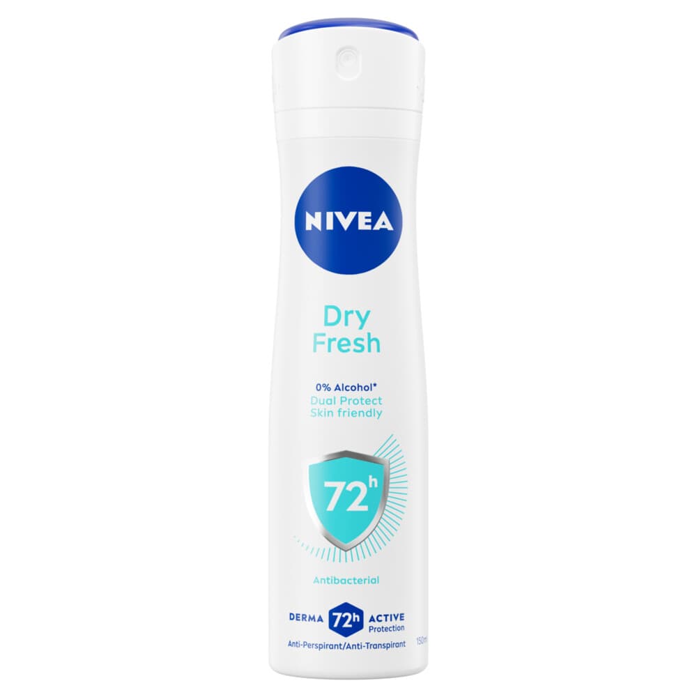 1+1 gratis: NIVEA Deodorant Spray Dry Fresh 150 ml