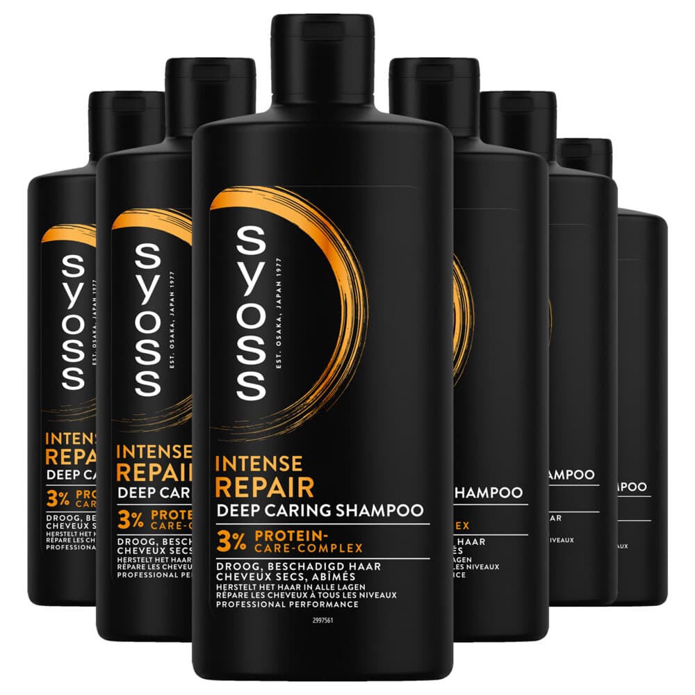6x Syoss Repair Shampoo 440 ml