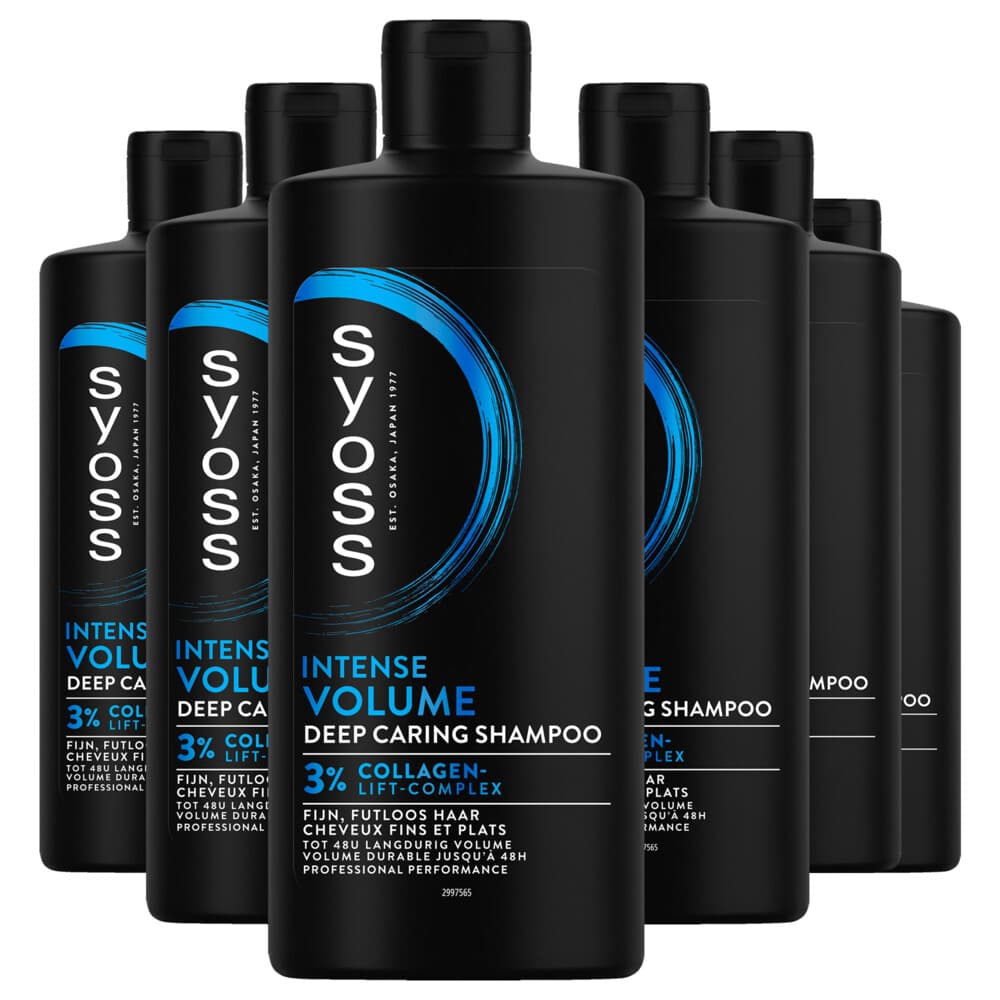 6x Syoss Volume Shampoo 440 ml