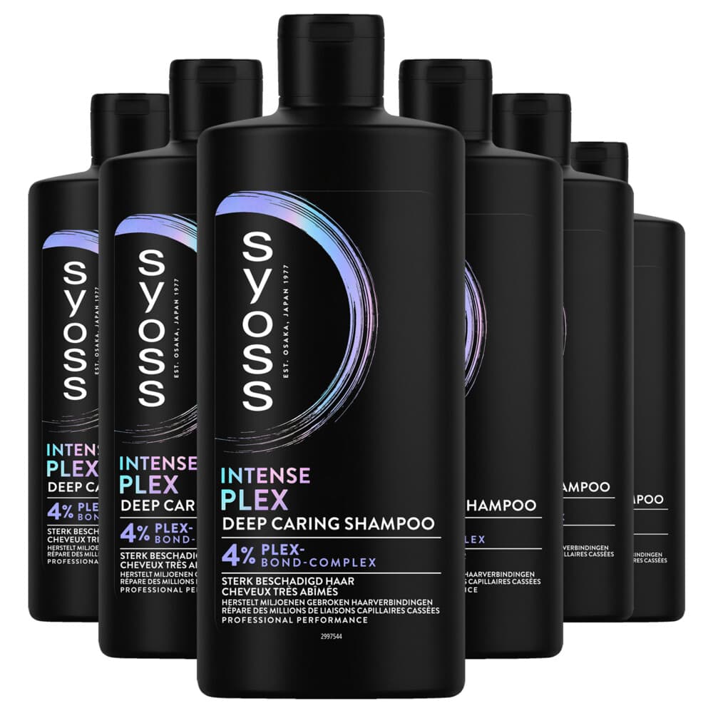 6x Syoss Plex Shampoo 440 ml