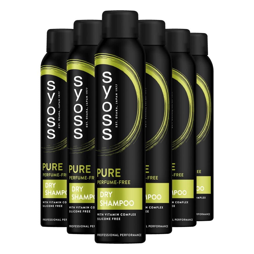 6x Syoss Pure Fresh Droogshampoo 200 ml