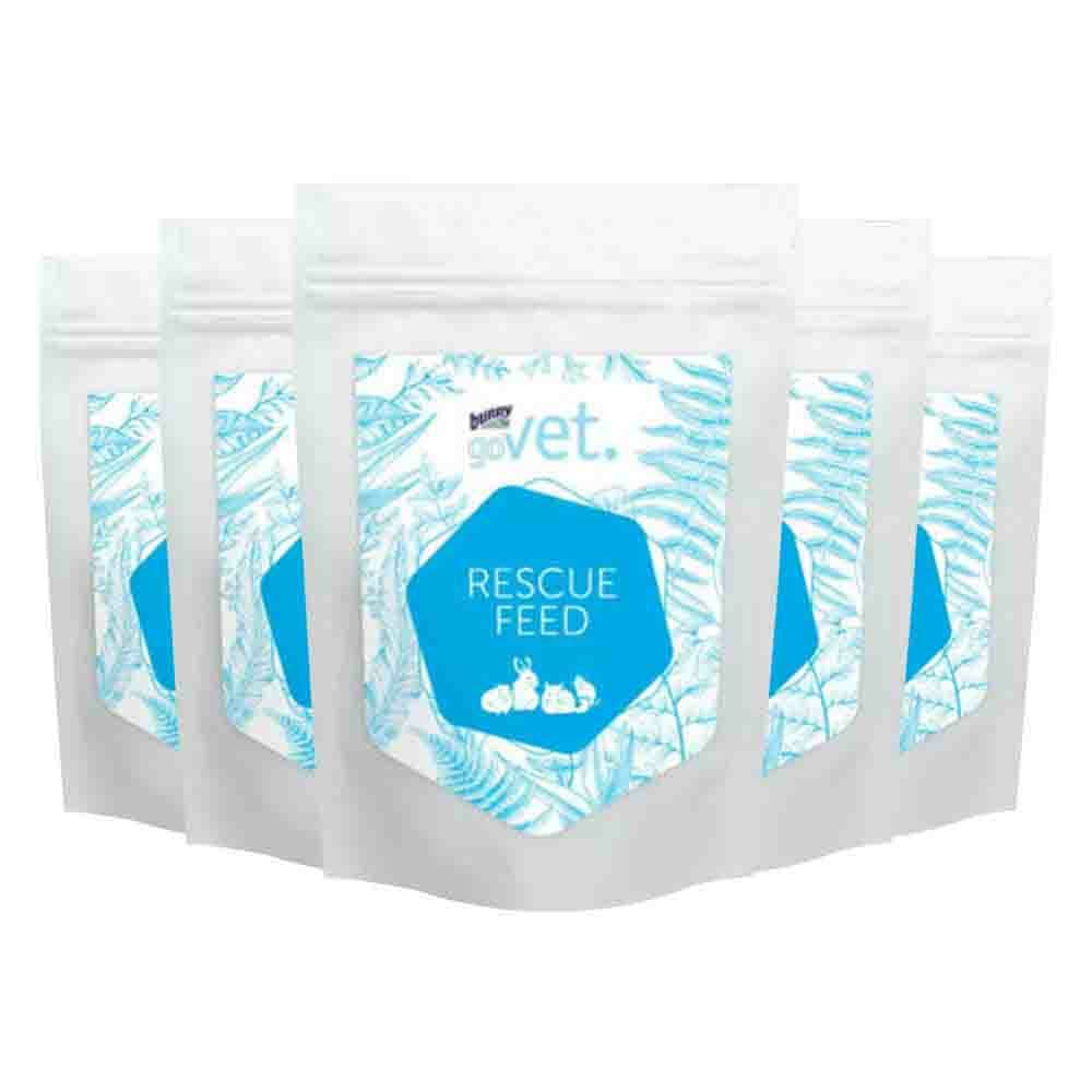 5x Bunny Nature GoVet Rescue Feed 40 gr