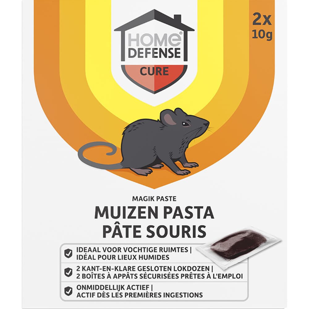 Home Defense Muizen Pasta Alfachloralose Kant-en-Klare Lokdoos Magik Paste 2 stuks