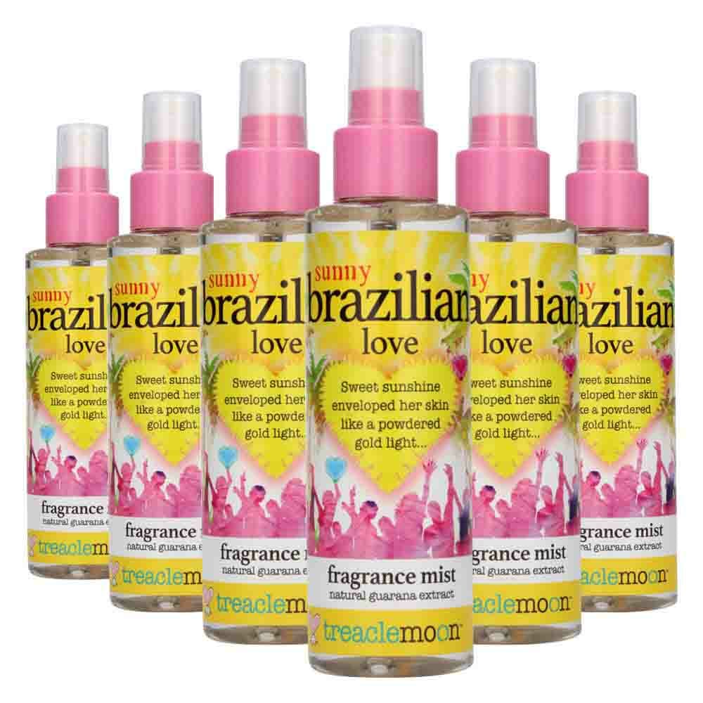 6x Treaclemoon Brazilian Love Body Mist 150 ml