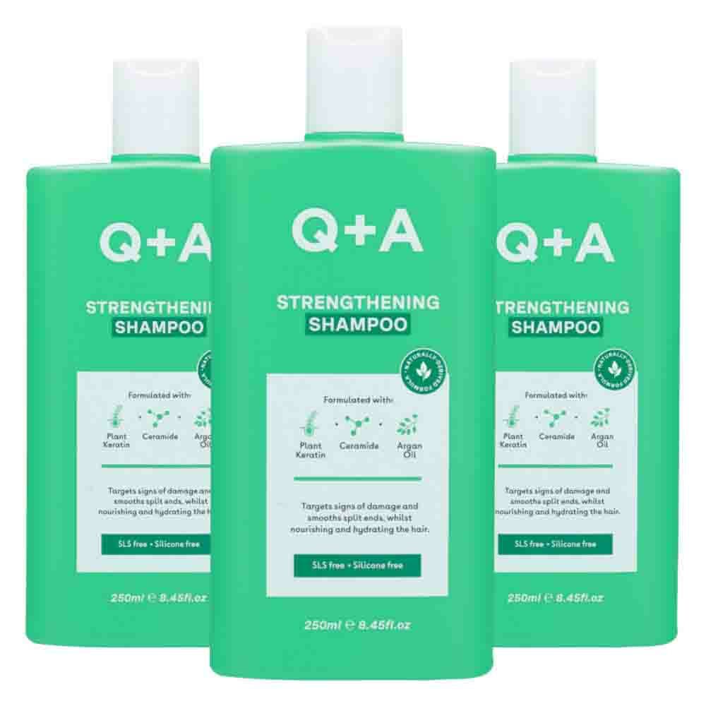 3x Q+A Strengthening Shampoo 250 ml