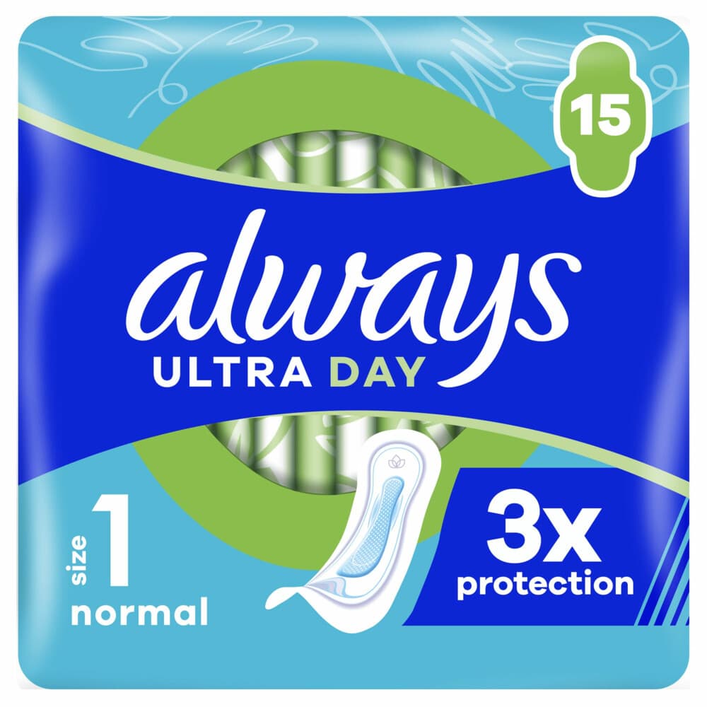 Always Maandverband Ultra Normal 15 stuks