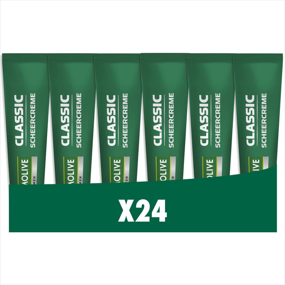24x Palmolive Men Scheercrème Classic 100 ml