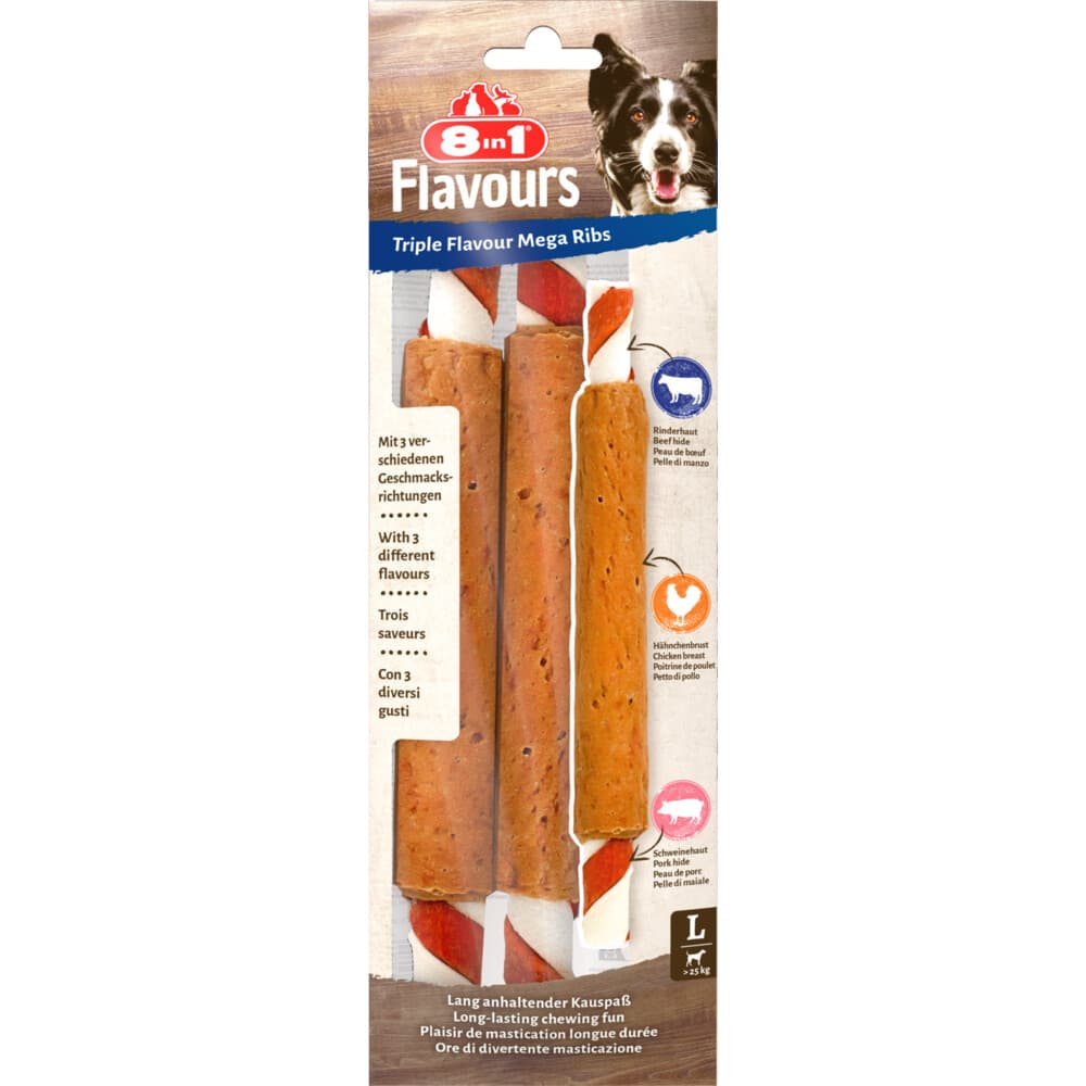 8in1 Triple Flavour Mega Ribs 140 gr