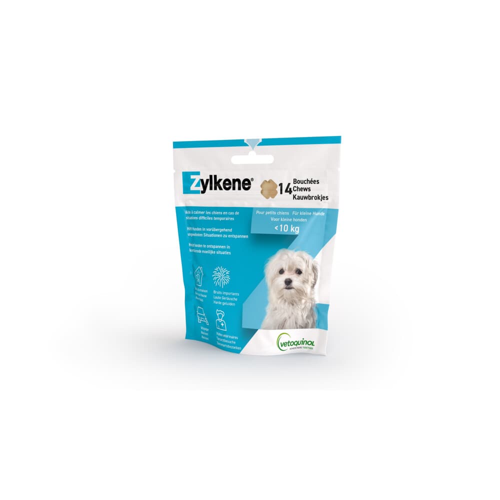 Zylkene Chews Dog Anti Stress<10 kg 14 stuks