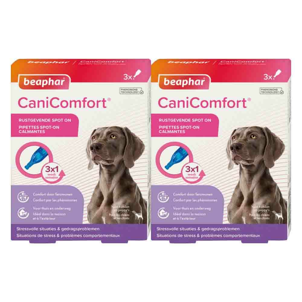2x Beaphar CaniComfort Spot On 3 pipetten