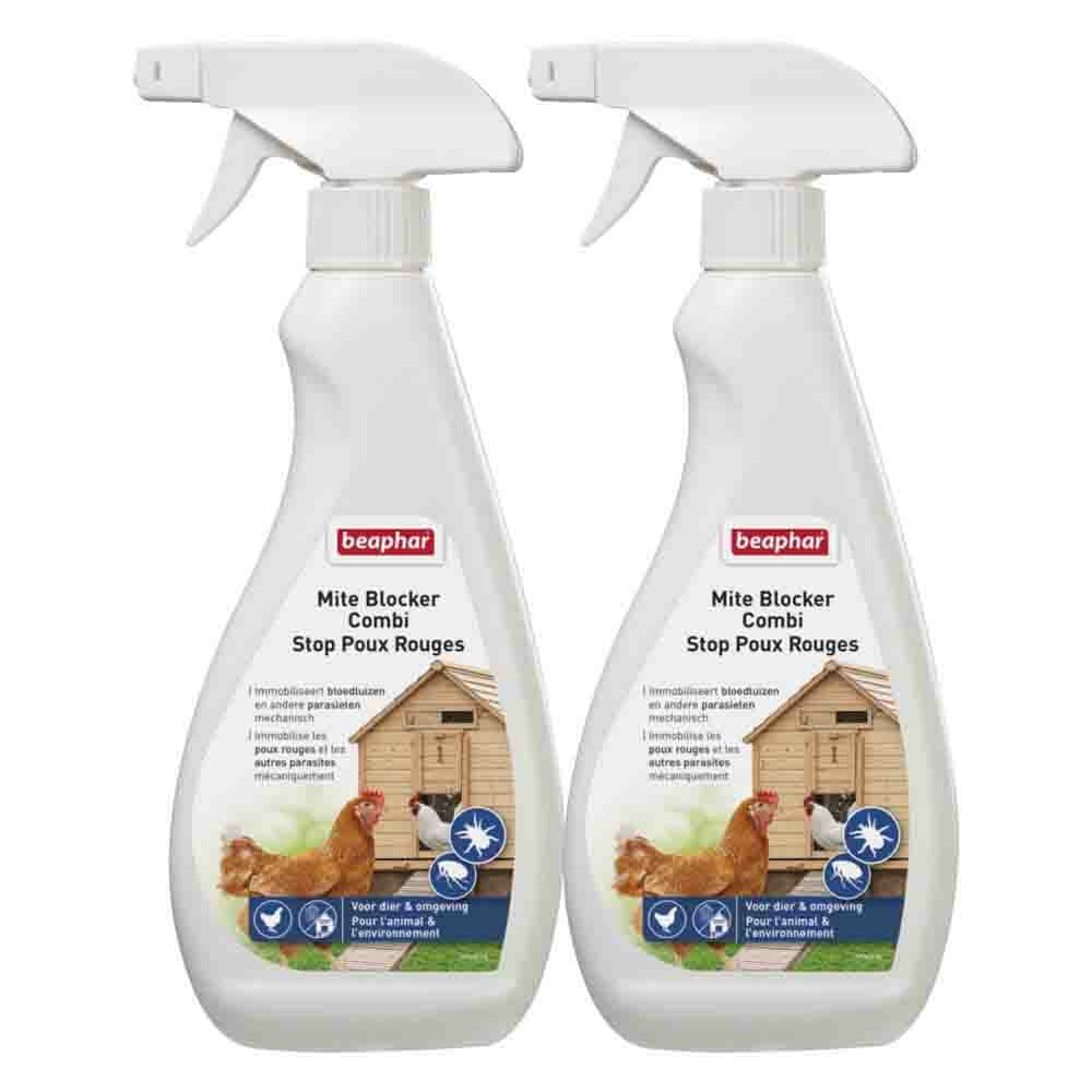 2x Beaphar Mite Blocker Combi Combi 500 ml