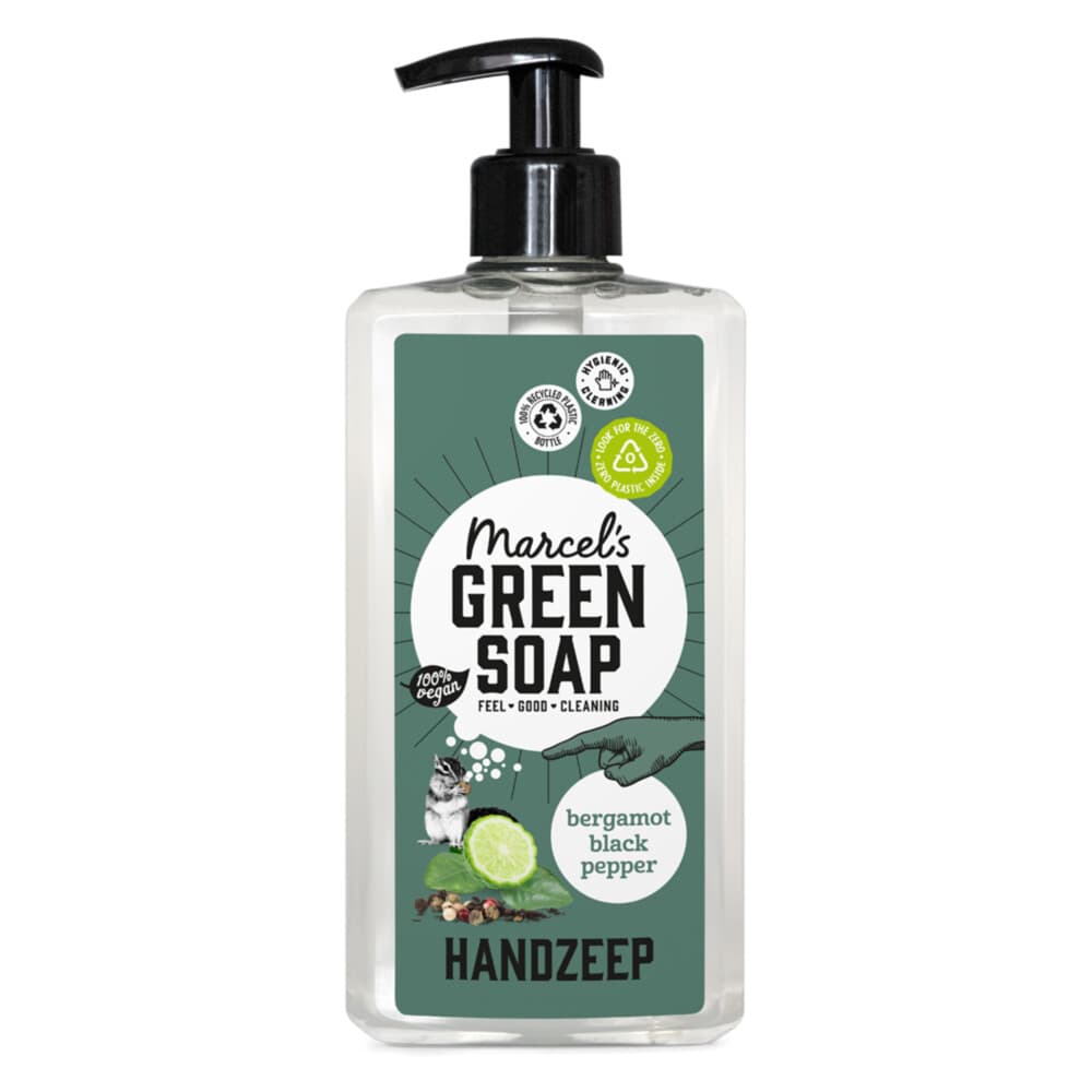 Marcel's Green Soap Handzeep Bergamot&Black Pepper 500 ml