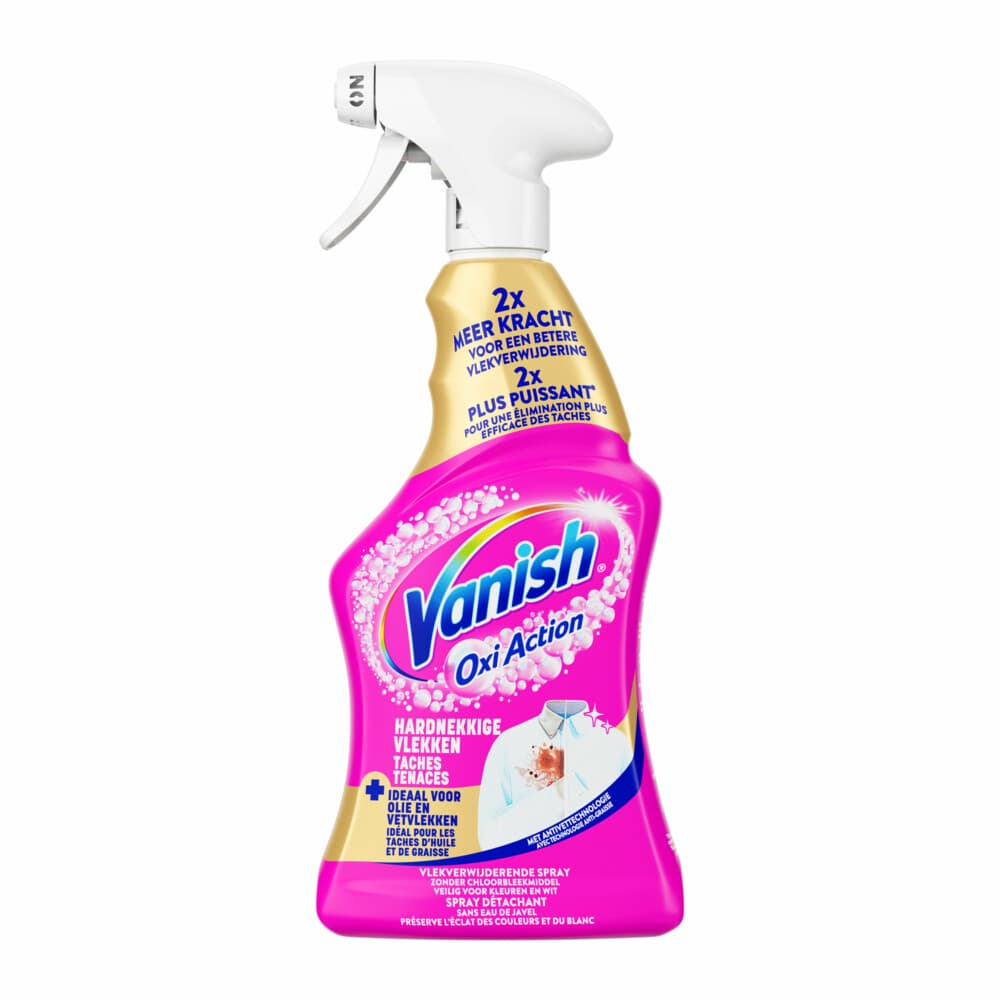 2e halve prijs: Vanish Vlekkenverwijderaar Spray Hardnekkige Vlekken 500 ml