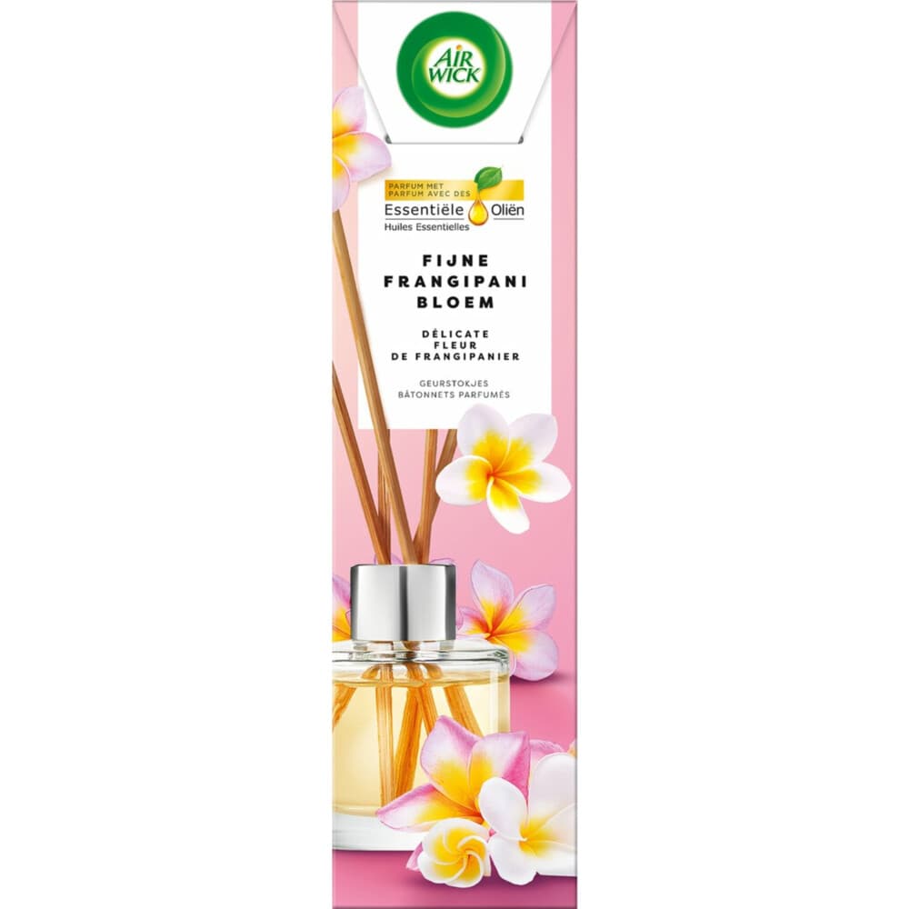 Air Wick Luchtverfrisser Geurstokjes Delicate Frangipani Bloemen 40 ml