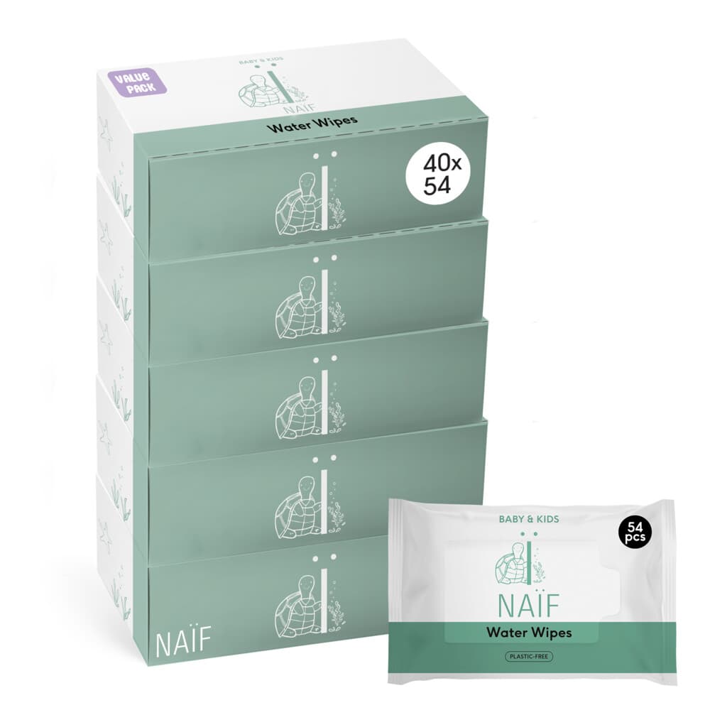 5x Naif Baby&Kids Billendoekjes 8x54 = 432 stuks