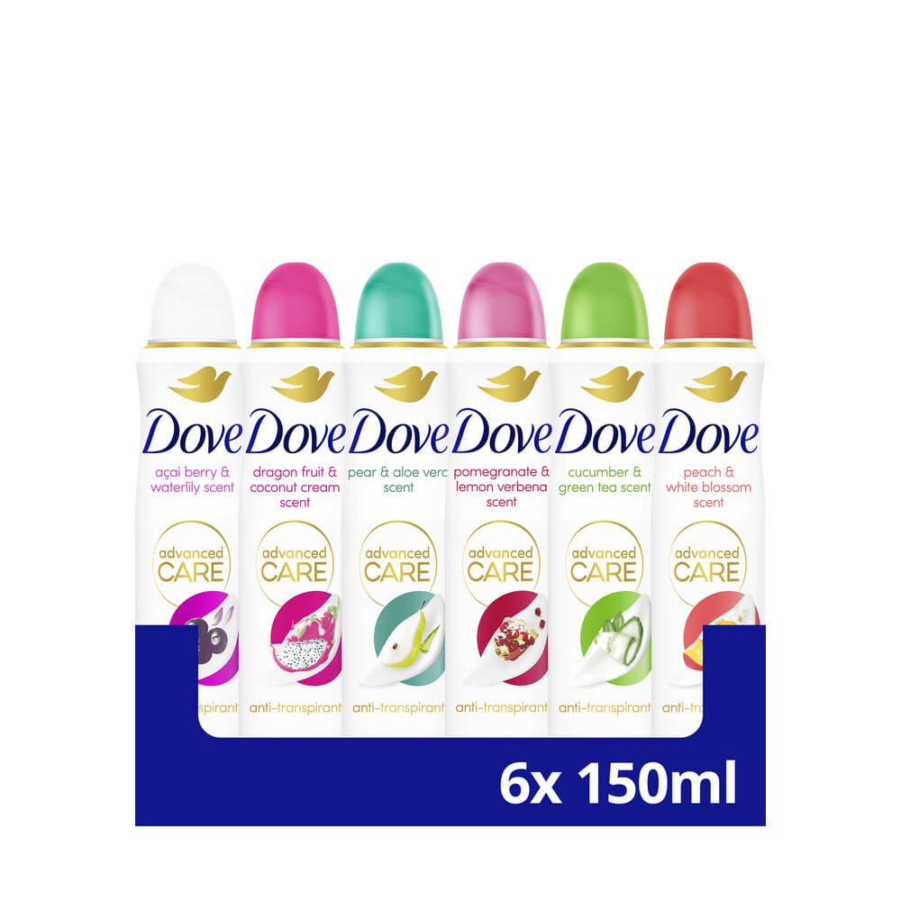 Dove Deodorant Core Collection Pakket