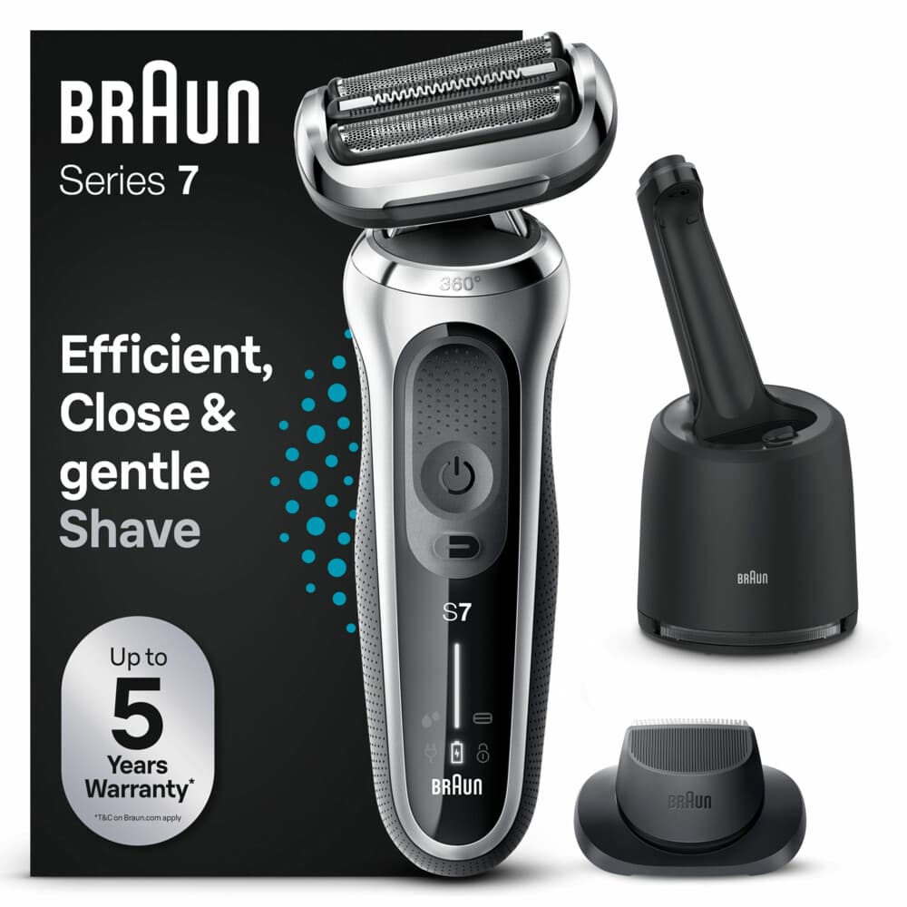 Braun Elektrisch Scheerapparaat Series 7 71-S7200cc Zilver