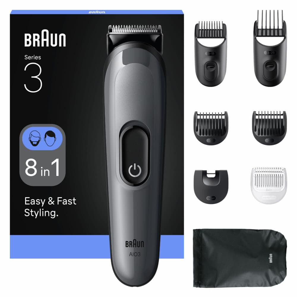 Braun Baardtrimmer en Tondeuse All-in-One Series 3 AIO3540