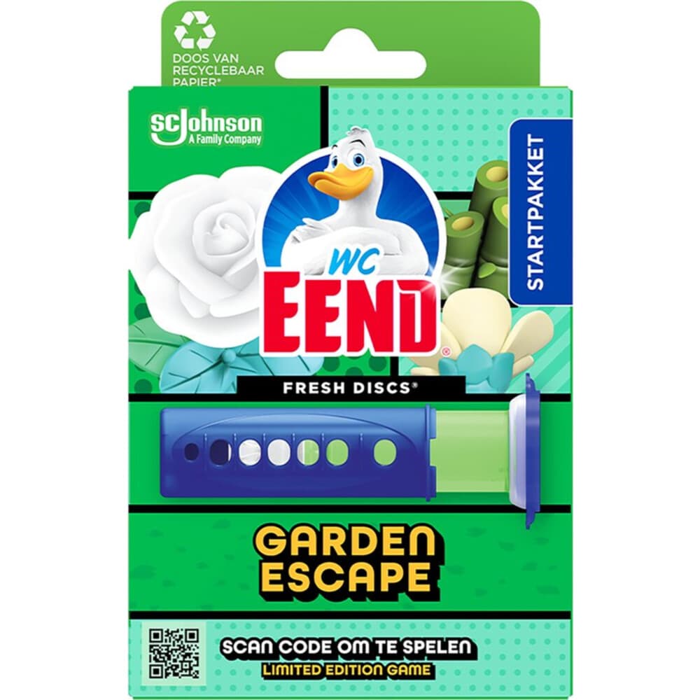 WC Eend Fresh Discs Houder Garden Escape 36 ml