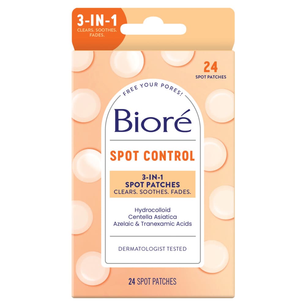 4x Bioré 3-in-1 Anti Spot Patches 24 stuks