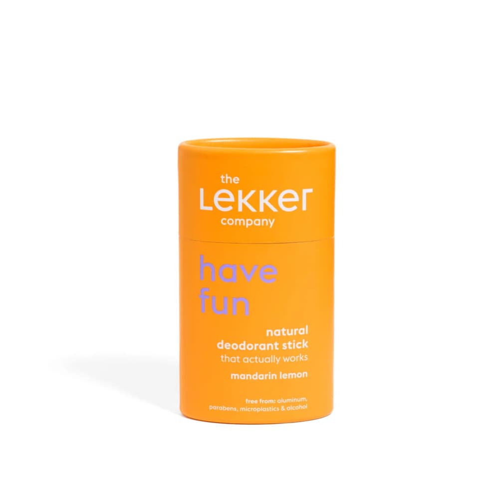 The Lekker Company Deodorant Stick Have Fun Mandarijn&Citroen 40 gr
