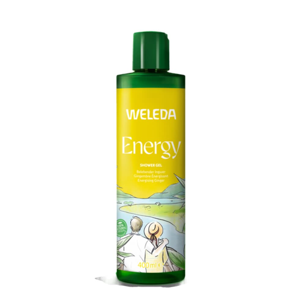 2e halve prijs: WELEDA Douchegel Gember Energy 400 ml
