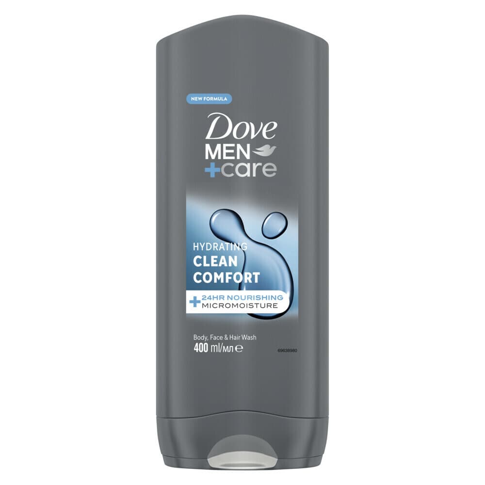 Dove Douchegel Men+ Care Hydrating Clean Comfort 400 ml