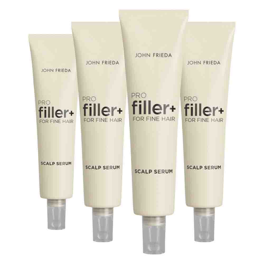4x John Frieda PROfiller+ Thickening Hair Density Scalp Serum 50 ml