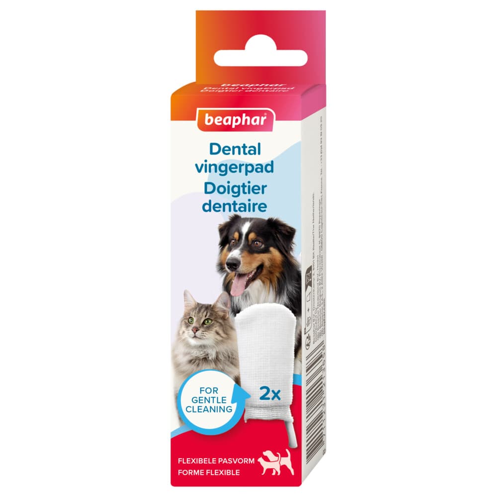 Beaphar Dental Vingerpads 2 stuks